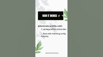 🛠️ Spring Boot Profiles Explained | dev, test, prod Made Easy 🚀