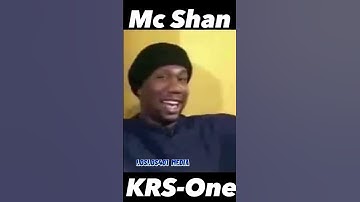 KRS-One Reveals That MC Shan Understood Hip Hop#mcshan #krsone #juicecrew #bdp#boogiedownproductions
