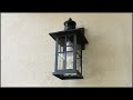 Installing A Decorative Outdoor Motion Light