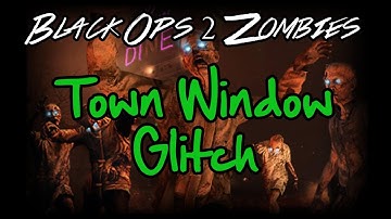 Black Ops 2: *NEW* Town Window Glitch