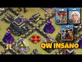 QUEEN WALK LALOON A ESTRATÉGIA MAIS INSANA DO CV9 NO CLASH OF CLANS