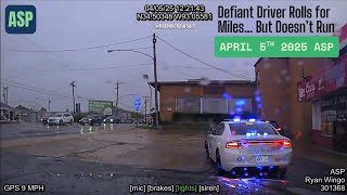 Trooper Wingo Leads Rainy Day Pursuit of Defiant SUV Driver | Arkansas State Police