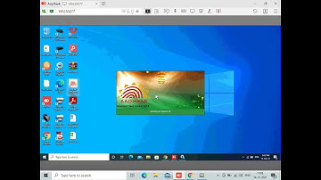 Aadhar software changed to 129-5 from 129-4 successfully done manually on anydesk.ECMP solutions.