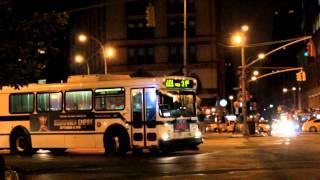 MaBSTOA Bus: Uptown Bound M101 (D60HF) & M102 (LFSA) at Cooper Union