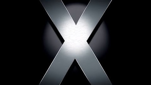 Mac OS X 10.4 Tiger Intro Video (Full Version)