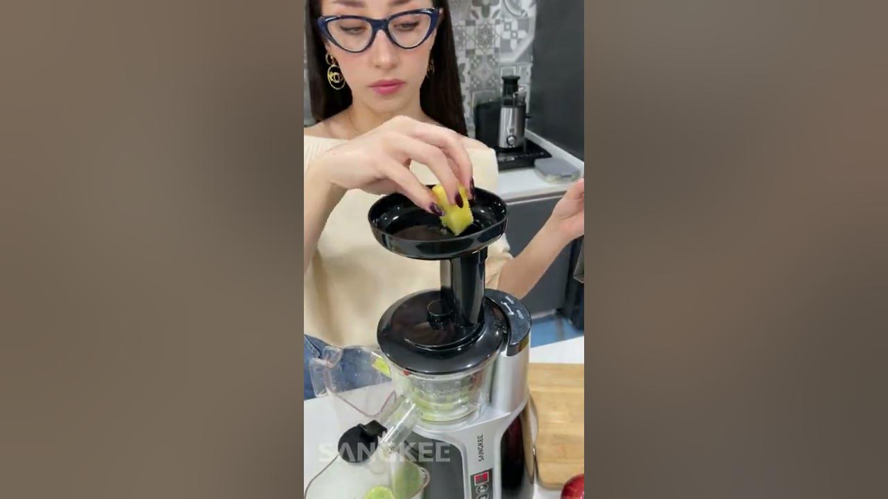 Extractor de Jugo de Prensado Lento - Sangkee México Envíos Rápidos y  Seguros