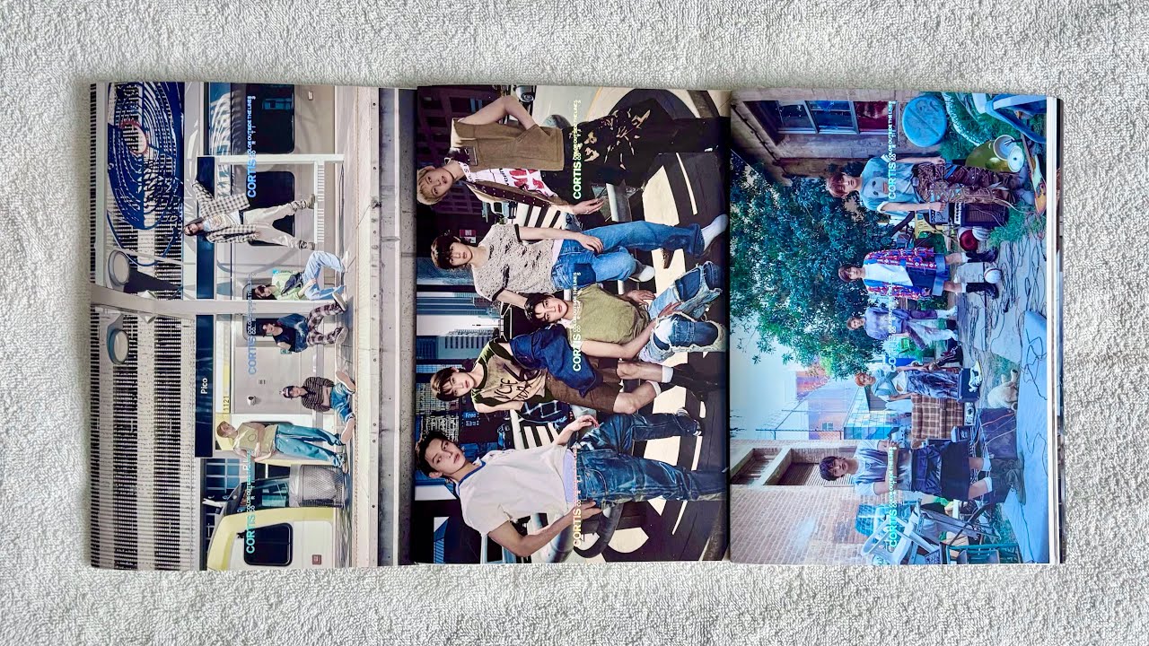 Распаковка альбома CORTIS / Unboxing album CORTIS COLOR OUTSIDE THE LINES (Set) 