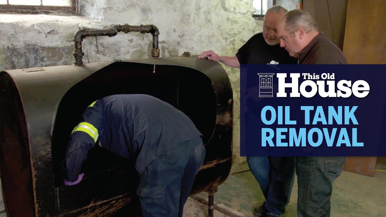 How To Remove An Old Oil Tank This Old House Youtube [ 720 x 1280 Pixel ]