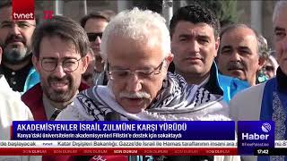 Tv Net-Akademisyenler Israil Zulmüne Karşı Yürüdü-23.11.2023