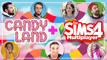 I made Candy Land in the Sims 4 Let