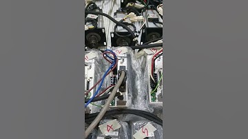 ชุดที่12 มีเบรค #Panasonic AC Servo driver 400w #Test Mach3 BOB ESS #Mach3 #Panasonic #cnc #Servo