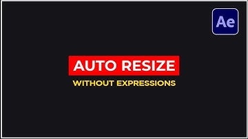 How to Create Auto Resizing Text Box Without Expressions Easily - After Effects tutorial