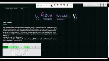 Good Stones | Dynamic Programming | Live Coding | Recursion, Memoization