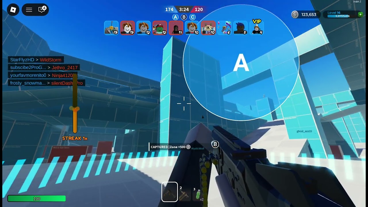 my first time playing a 3rd person shooter game