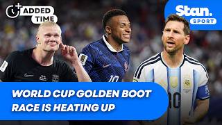 GOLDEN BOOT RACE 🥇Haaland, Mbappe and Messi all continue CRAZY scoring | Added Time World Cup EP12 screenshot 2