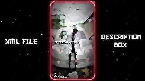 CRAZY KIYA RE X DIVINE 💥 NEW XML FILE 🤙🏻 XML FILE 🔥 BY MR RAHUL 30 💫