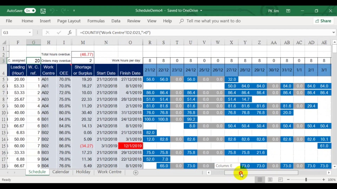 how-to-make-a-production-schedule-in-excel-excel-templates