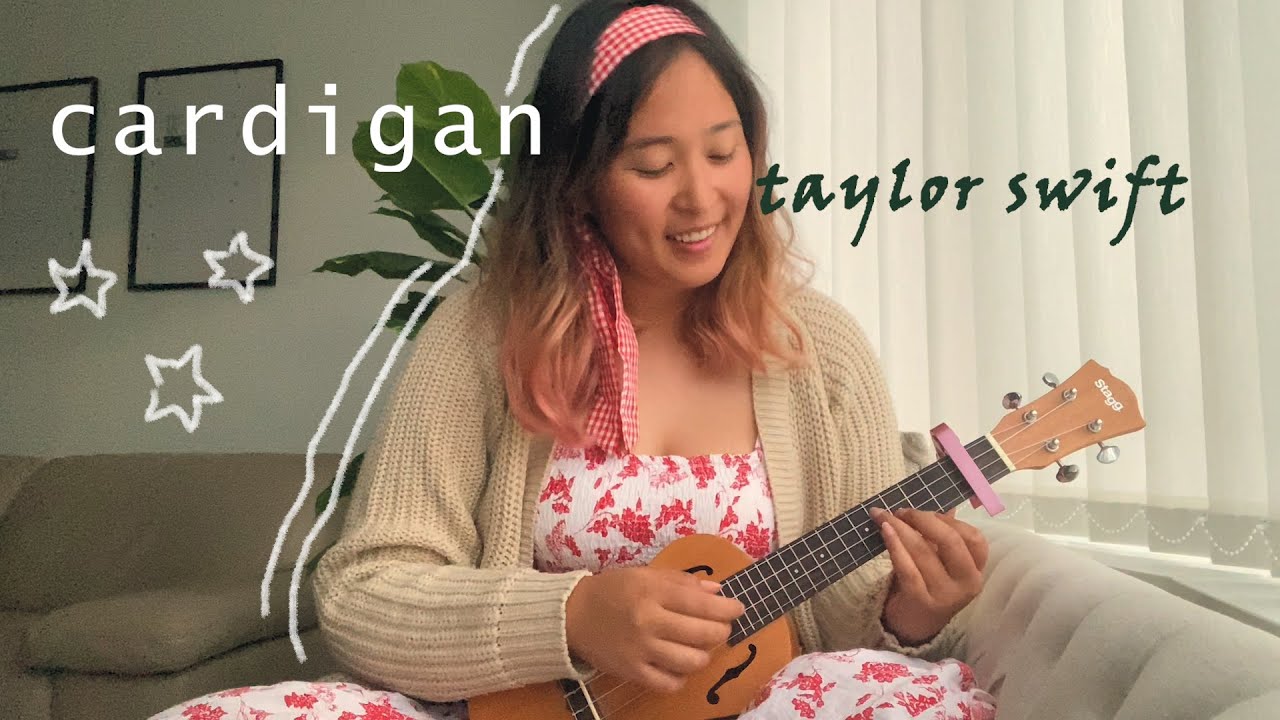 cardigan taylor swift ukulele cover YouTube