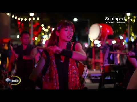 Gold Coast CNY Lunar Festival - Street musicians and Asian food spectacular 2022 OntheNet - video from OntheNet