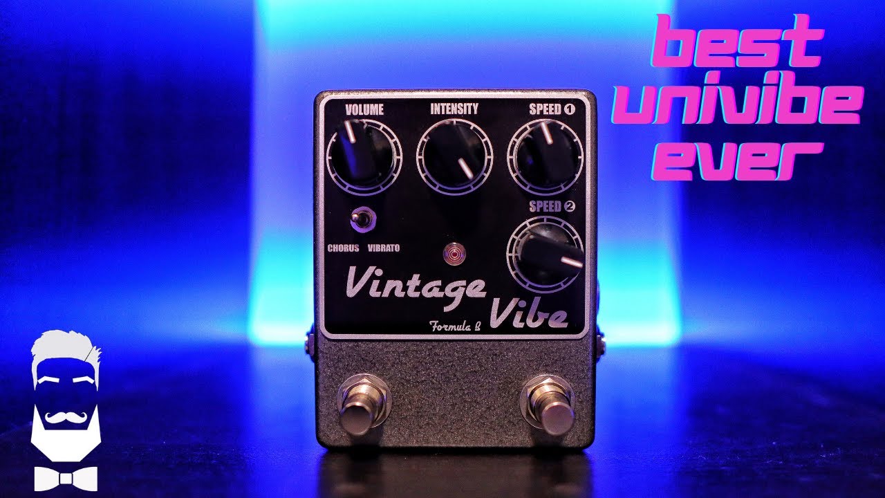 This Is The UNIVIBE! B Pedals Vintage Vibe - YouTube