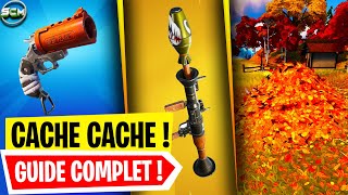 Guide Complet des Défis Cache Cache Fortnite Chapitre 4, Tuto Astuce Quête Défi Cache Cache Fortnite