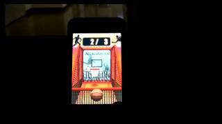 iPhone App Game basketball FREETHROW cool HD screenshot 3