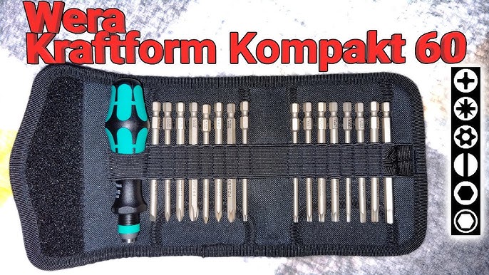 Wera 136027 Kraftform Kompakt VDE 17 Extra Slim Set 