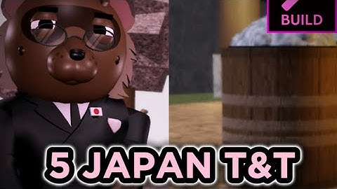 5 JAPAN T&T for your builds! (piggy build mode)