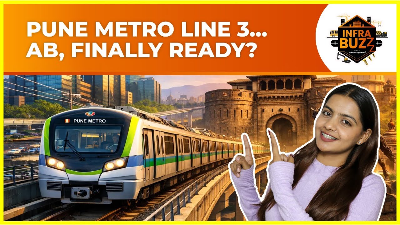 Pune Metro Line 3 Update 🚇 | Hinjawadi–Shivajinagar | Opening 2026 | InfraBuzz