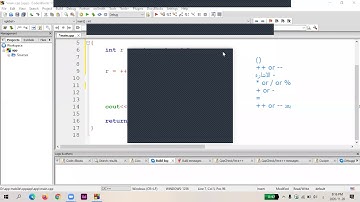 أولوية العمليات الحسابية في ++C جزء 2