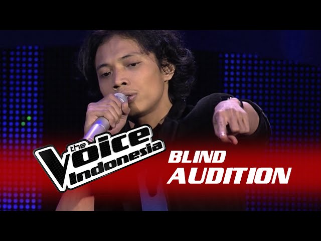 Irwan Saputra Make You Feel My Love I The Blind Audition I The Voice Indonesia 2016 class=