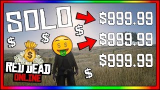 SUPER EASY! *SOLO* MONEY/XP GLITCH IN RED DEAD ONLINE! (RED DEAD REDEMPTION 2)