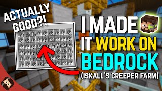 Java Creeper Farms NOW WORK On Bedrock (With Modifications) | Minecraft 1.21 Preview Testing