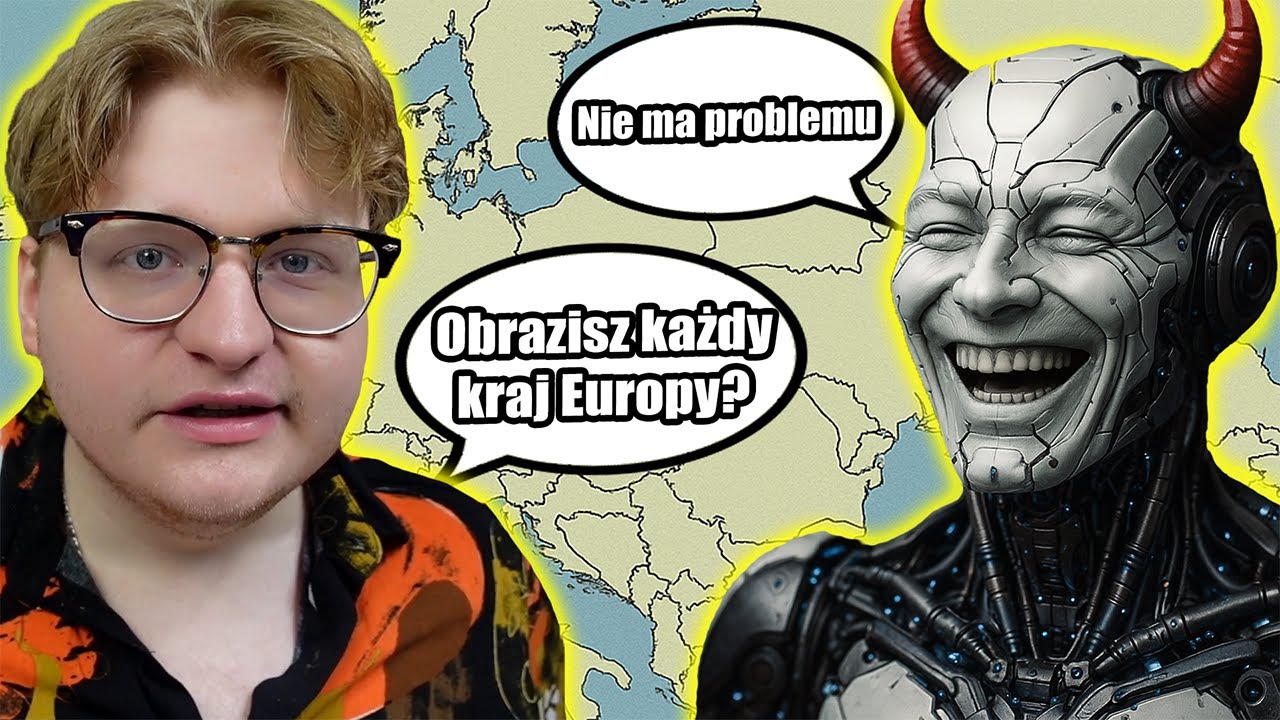 Zmusiłem AI do obrażenia każdego kraju EUROPY za pomocą jednego zdania