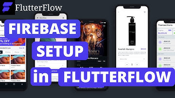 HOW TO SETUP FIREBASE IN FLUTTERFLOW NEW 2023