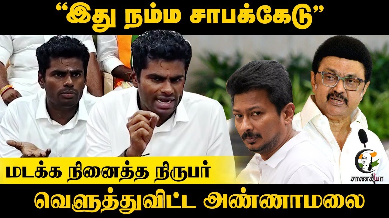 "இது நம்ம சாபக்கேடு" | மடக்க நினைத்த நிருபர் வெளுத்துவிட்ட  Annamalai | BJP | DMK | Stalin |TN Govt