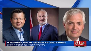 Tim Lowrimore, Lester Miller And William Underwood Make Georgia Trends 100 Most Influential