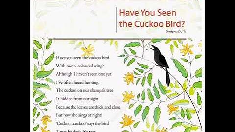Have you seen the cuckoo bird? /grade2 /Gulmohar