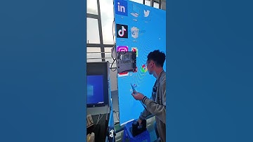 LED wall installation.#ledscreen #leddisplay #ledwall #eagerled #ledmodule