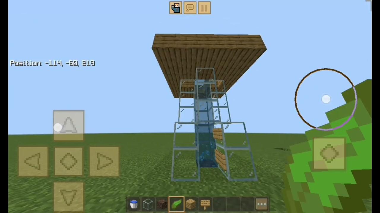 How to make a water elevator in just 3 MINUTES! mcpe YouTube