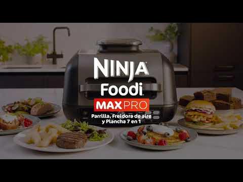 NINJA FOODI MAX AG551EU PARRILLA DE INTERIOR FREIDORA DE AIRE 6 EN 1 on  Vimeo