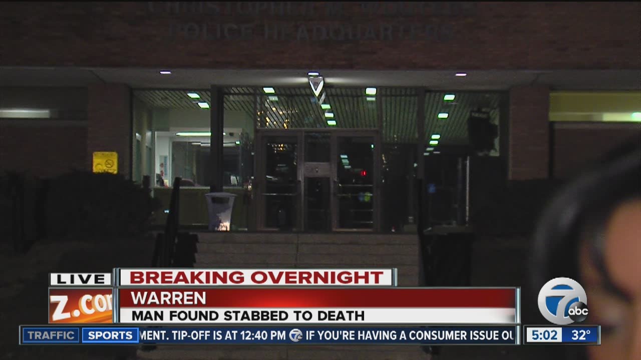 Police investigating deadly stabbing in Warren - YouTube