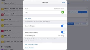 Modifying Text Using Shortcuts in Textastic 8 for iOS