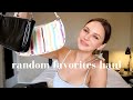 Random Favorites Haul | home decor, new york outfits, by far bags and heels etc...