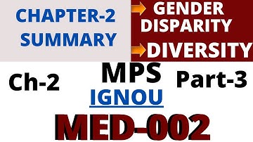 Med-002 chapter-2 (English) Part-3 |  MPS 2nd Year IGNOU | Sustainable Development Issues&Challenges