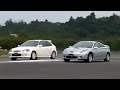 Toyota vs Honda 0-400m drag race 1999