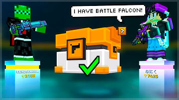 Pixel Gun 3D 1 V 1 DUEL BATTLES! STEALING GEMS FROM BATTLE FALCON SPAMMERS!