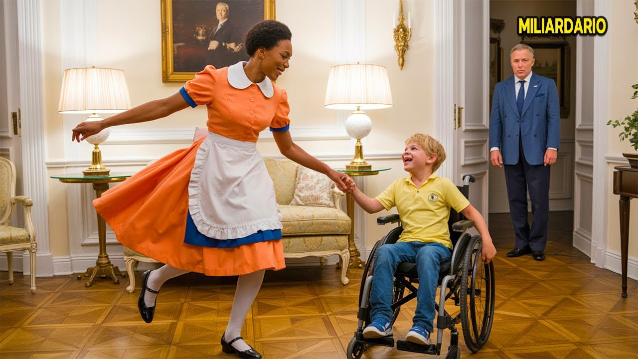 Un uomo sorprende la domestica a ballare col figlio paralizzato, poi accade l’incredibile