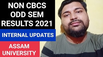 Non Cbcs odd sem results Internal update | Assam University | Pranoy Roy