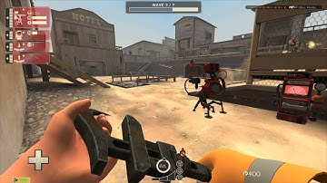 TF2 MvM Mann Up Mode - Coaltown - Expert - Video 1/3 - Waves 1-3